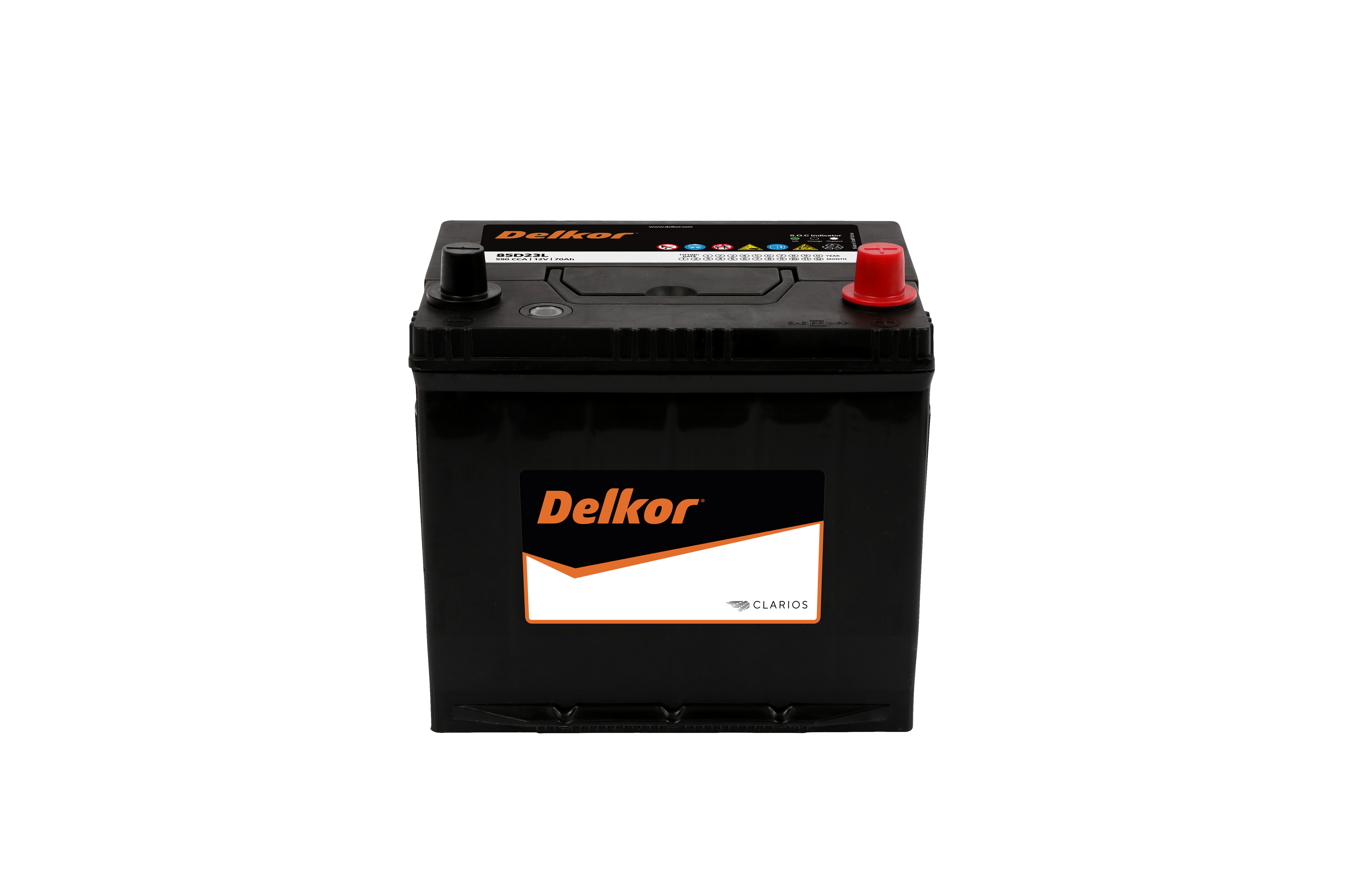 Battery Delkor 85D23L (Sealed Maintenance Free Type) 12V 70Ah